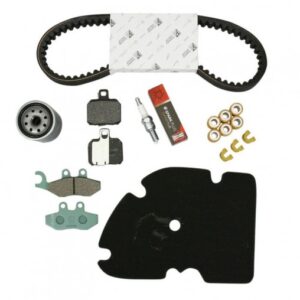 Kit entretien origine - Piaggio 125 X-evo, X8 - (avec plaquette ar Brembo 647077) -1R000392-