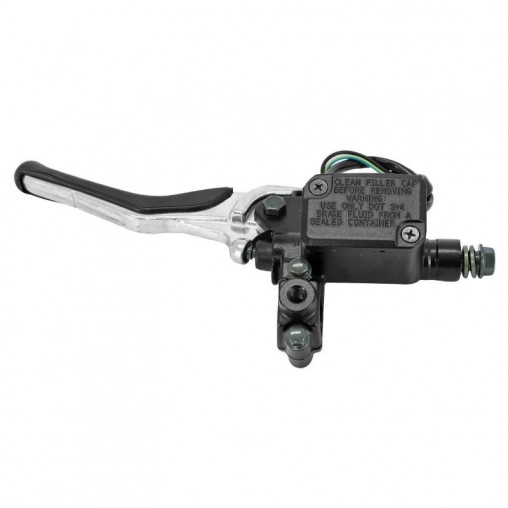 Maitre Cylindre de frein ar adapt - Mbk 50 Nitro, Yamaha 50 Aerox - 1997 à 2012 (Oem : 3C6F583V1000) Gauche