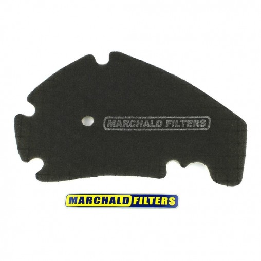 Mousse de filtre à air adapt - Piaggio x8, x10, Beverly, MP3, Nexus, Atlantic - Carenzi by marchald (Oem : 829258 / 06614100 )