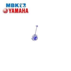 Noix de kick origine - Mbk 50 Booster, Nitro, Ovetto 2T / Yamaha 50 Bws, Aerox, Neos 2T  (2ADE56310000)