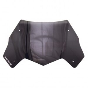 Pare-brise/saute vent - Yamaha 530, 560 Tmax 2017 à 2021 - Court fume fonce (h 280 mm - l 450 mm) -Malossi- 4517841B