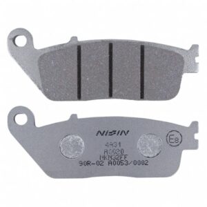 PLAQUETTE DE FREIN AV NISSIN - HONDA 125 FORZA, 600 CB F HORNET / KAWASAKI Z750, Z800 / TRIUMPH 675 STREET TRIPLE
