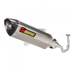 Pot Akrapovic - Yamaha 125 Xmax - 2017 à 2020 (silencieux seul silver) (S-Y125SO5-HRSS/1)