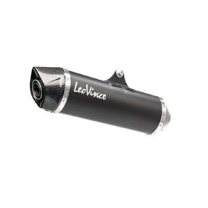 Pot Leovince SBK nero - Yamaha 530 Tmax 2012 à 2016 (coupelle carbone) (sans catalyseur) (homologue ce) -réf 14000-