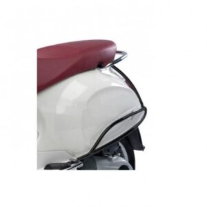 Protection arrière origine Piaggio - Vespa 50, 125 Primavera, Sprint -1B001279- Noir Mat - crash bar