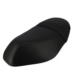 Selle adapt - Piaggio 50 Zip - 2000 à 2017 noir (Oem : CM009605) avec fixation charnière