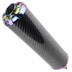 SILENCIEUX 50 A BOITE VOCA EVO BESTIA RD30400 CARBONE EMBOUT ANODISE NEO-CHROME ROOKIE, CHROMED, SCR, MK, BARIKIT