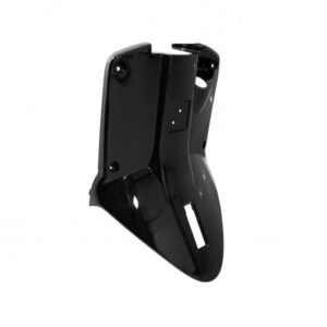 Tablier arrière adapt - Mbk 50 Booster 2004 à 2016 / Yamaha Bws - Noir brillant