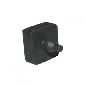Tampon de béquille centrale adaptable piaggio 125 vespa px noir (OEM 174773)