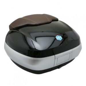 Top Case Origine - Piaggio 300, 500 Mp3 2014 Noir (50L) Univers 91/B - CM261502 - Avec Support