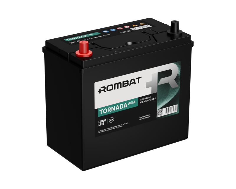Batterie de démarrage 50/360 Ah/AEN Tornada Asia
