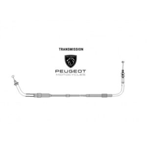 TRANSMISSION GAZ ORIGINE - PEUGEOT 50 KISBEE 2T 2018 à 2021, STREETZONE 2018 à 2021 -796428-