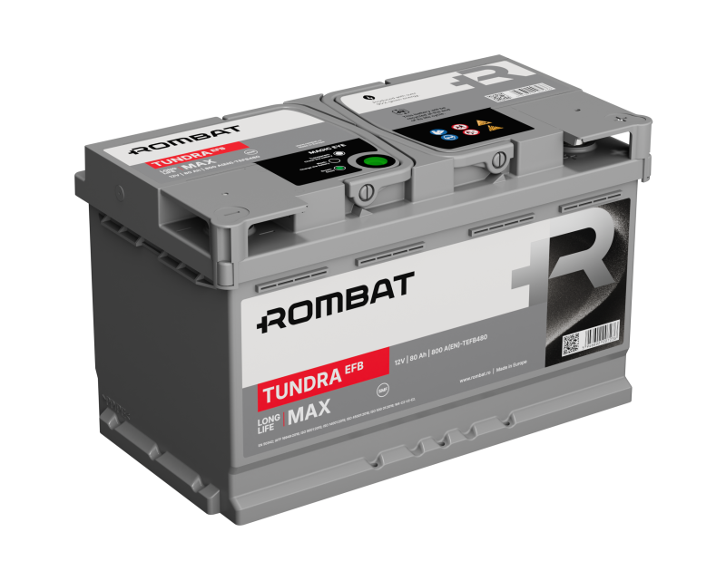 Batterie de démarrage EFB Start & Stop 80/800 Ah/AEN Tundra