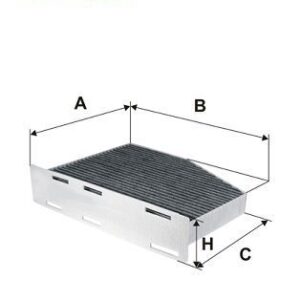 Filtre, air de l'habitacle