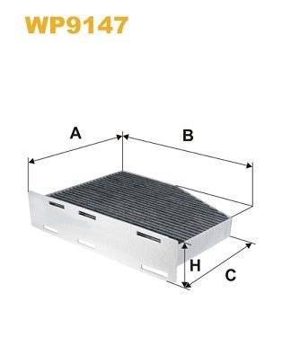 Filtre, air de l'habitacle