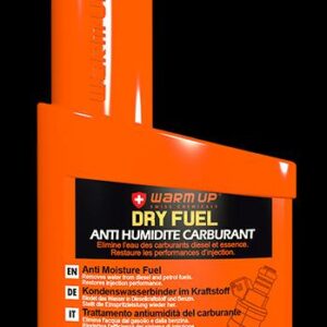 Anti-humidité et dispersant d'eau pour carburants diesel et essence 300ml